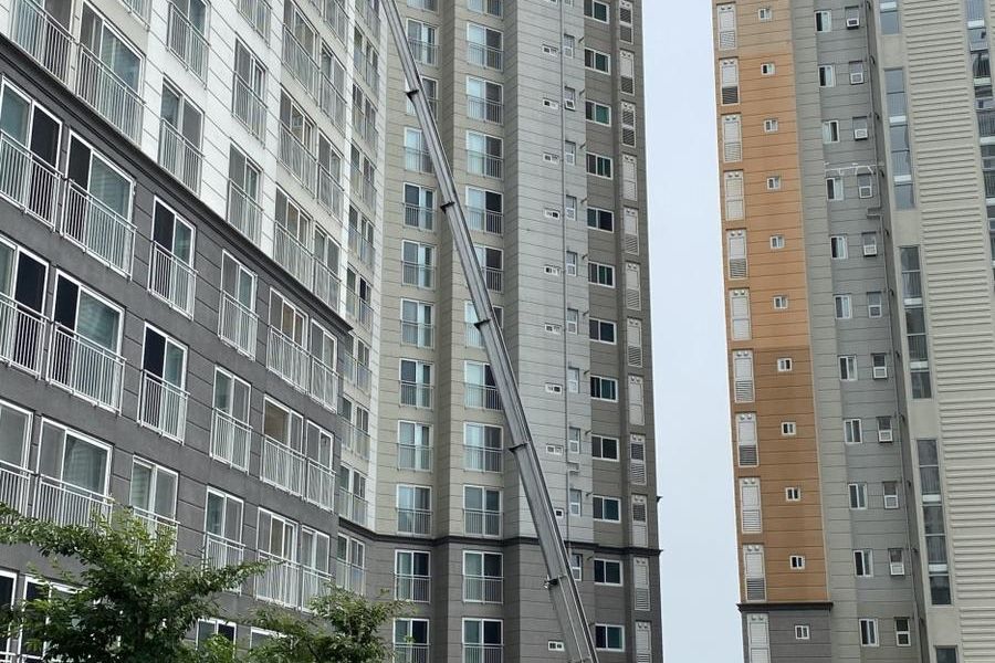 고양 덕은동 작업 당일 현장