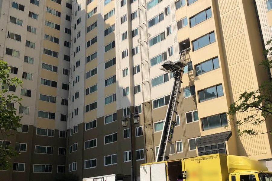 고양 진행 중 현장